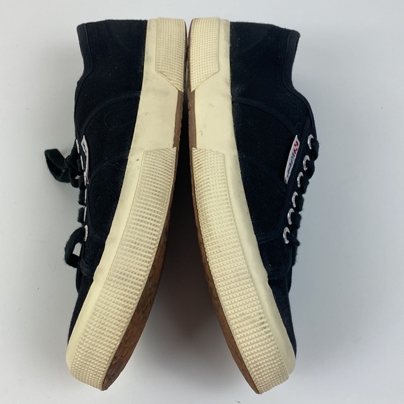 Superga Mens Sneakers Black Size 8.5 - Picture 13 of 16